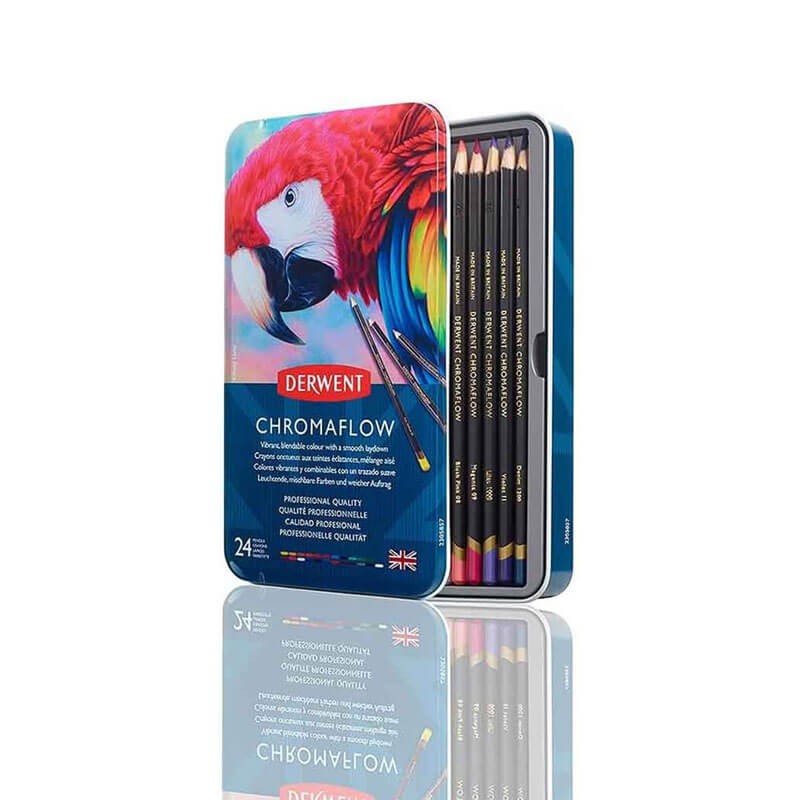 Set 24 creioane colorate Chromaflow
