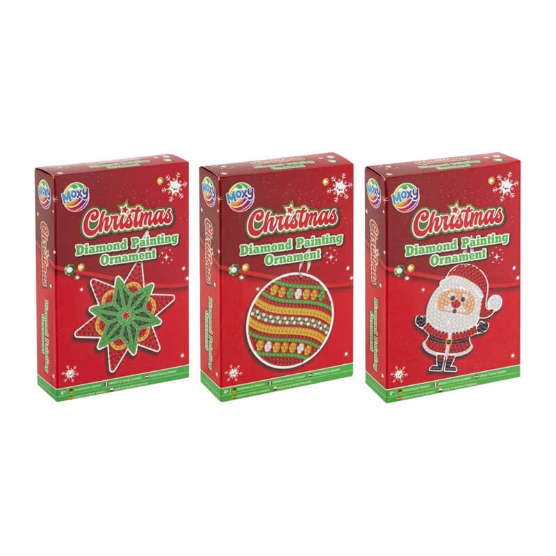 Ornament brad pictura diamante Stea Grafix