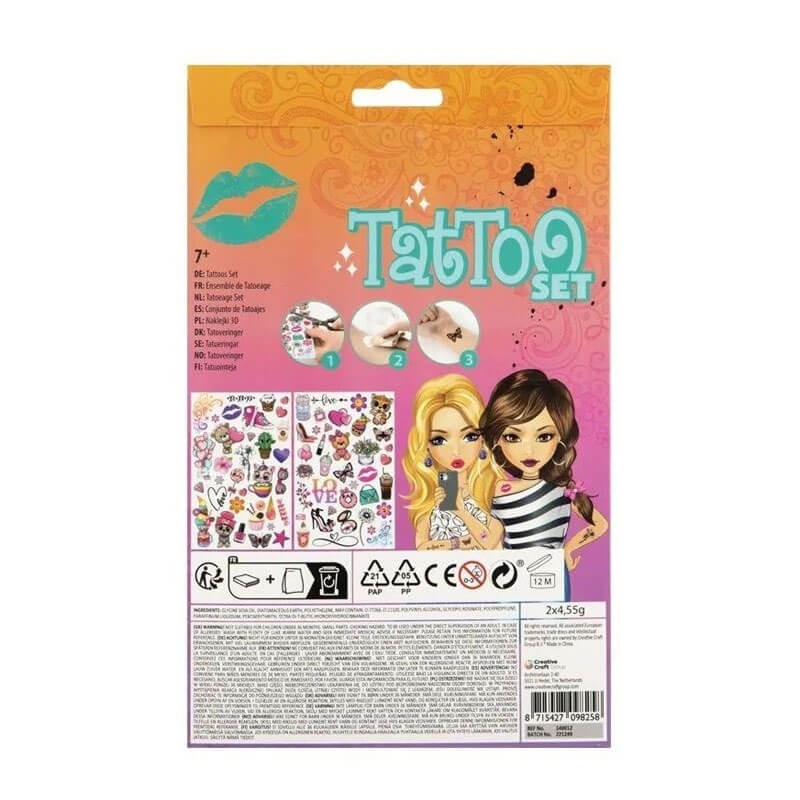 Set coli tatuaje fete Model 2 Grafix