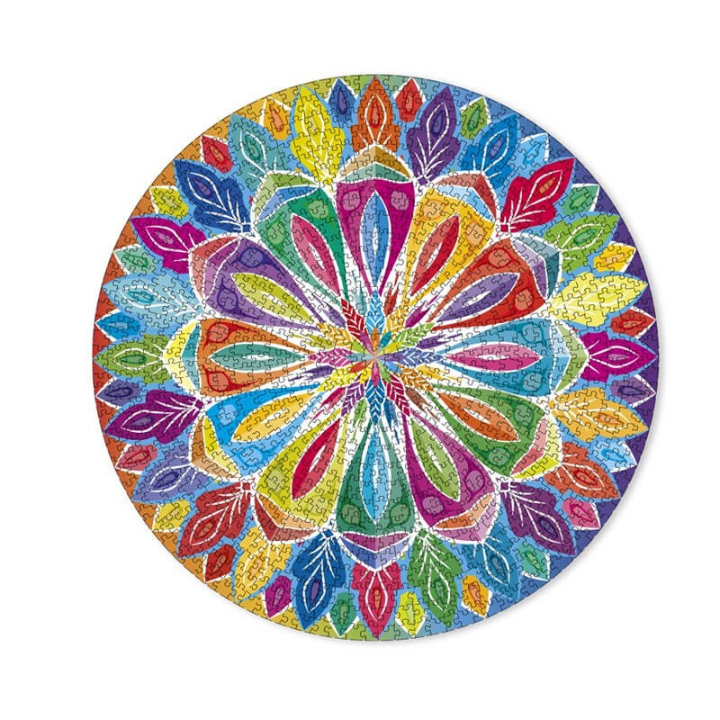 Puzzle rotund mandala Grafix