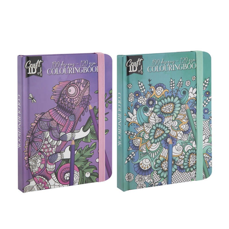 Carte colorat 50 coli Flori Grafix
