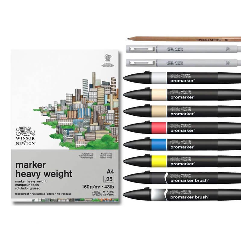 Set desen grafic Art Manga Winsor & Newton