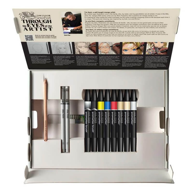 Set desen grafic Art Manga Winsor & Newton