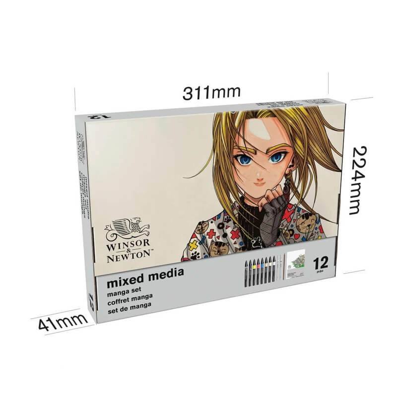 Set desen grafic Art Manga Winsor & Newton