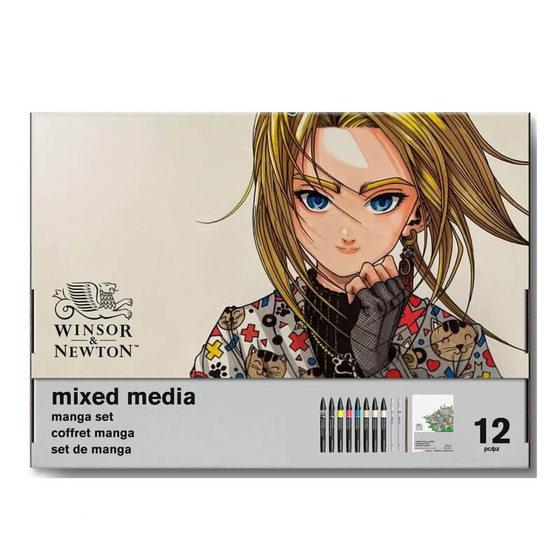 Set desen grafic Art Manga Winsor & Newton