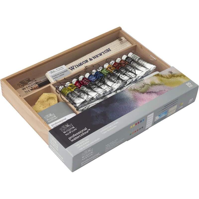 Set culori acuarela Travel Case Professional Watercolour Winsor & Newton