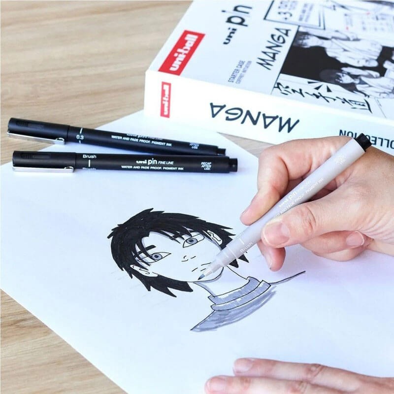 Set linere Manga Starter Case UniBall