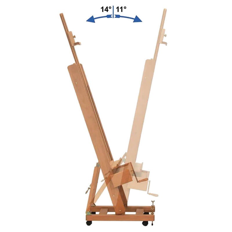 Sevalet atelier cu pedala M02 Mabef