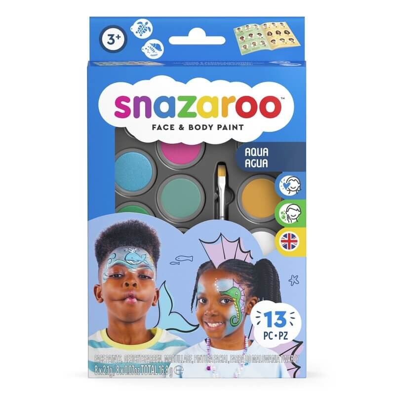 Set pictura pe fata Aqua Snazaroo
