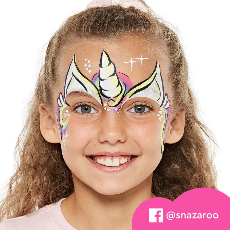 Set pictura pe fata Unicorn Snazaroo