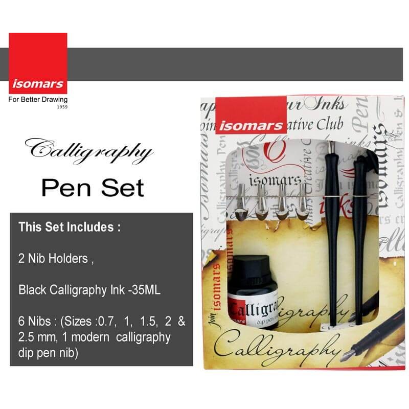 Set caligrafie clasic English Isomars