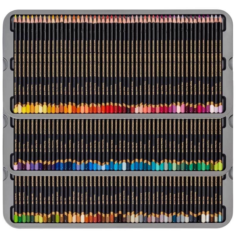 Set 150 creioane colorate Chromaflow Derwent