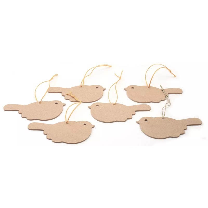 Set 6 pasari MDF Graine Creative
