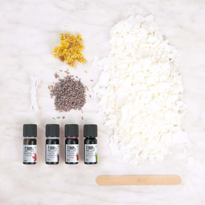 Kit lumanari colorate Graine Creative
