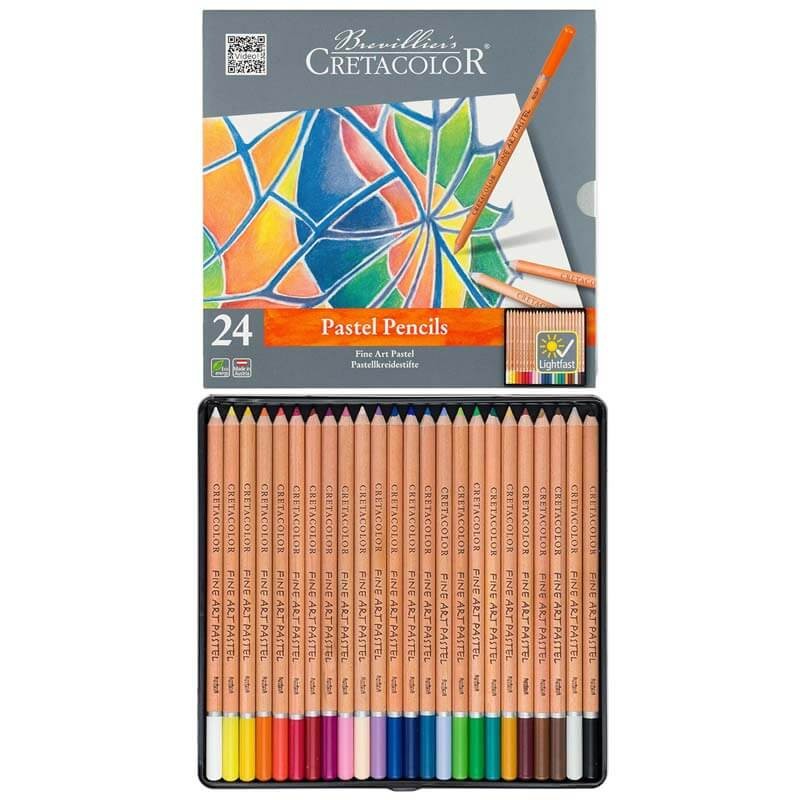 Set 24 creioane Art pastel Cretacolor