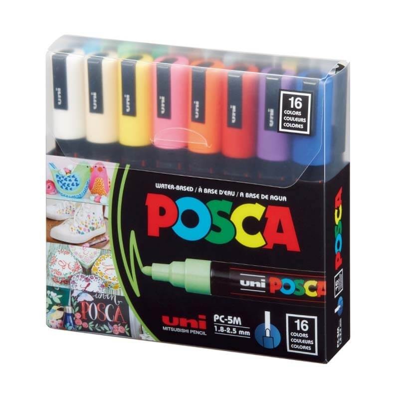 Set 16 markere 5M Posca