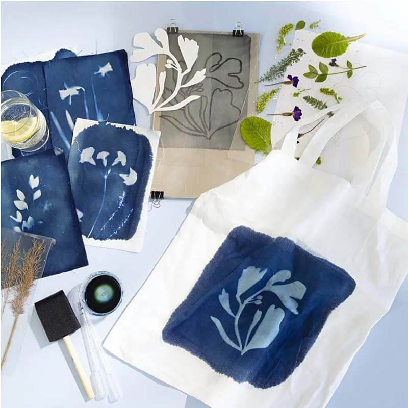 Kit Cyanotype textil
