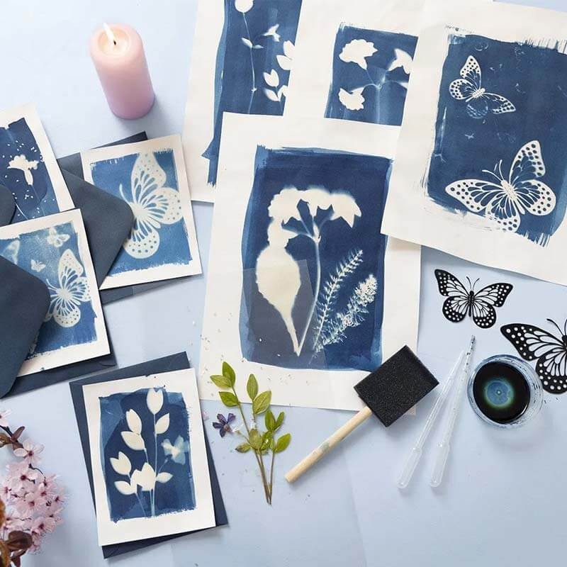 Kit Cyanotype textil