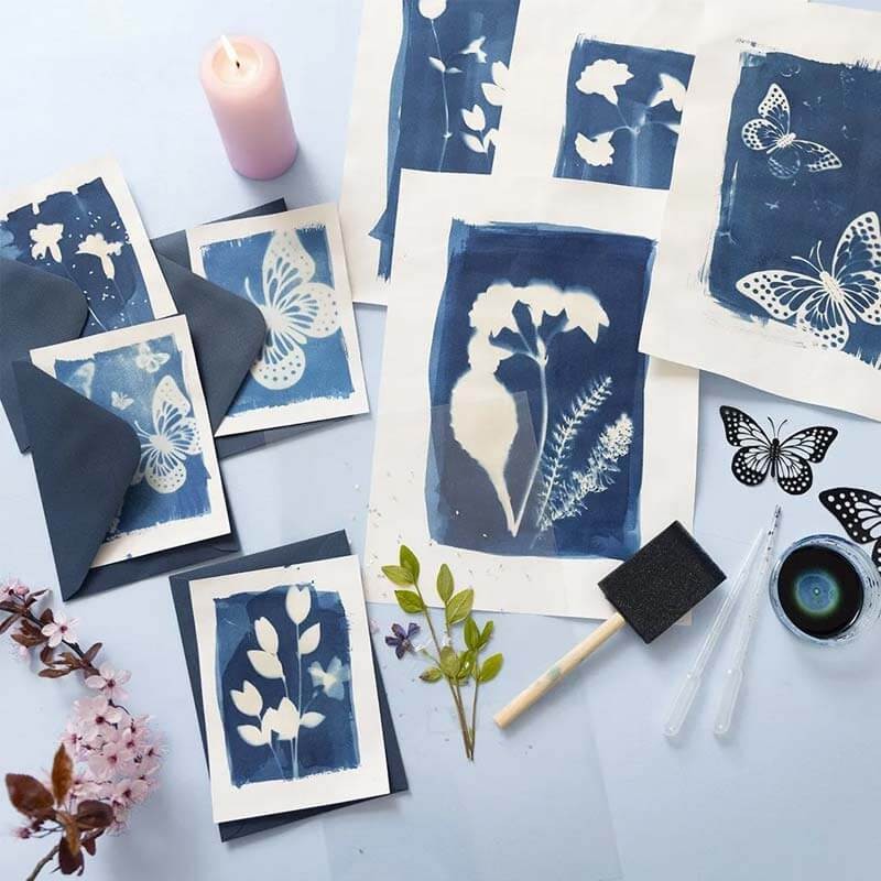Kit Cyanotype textil