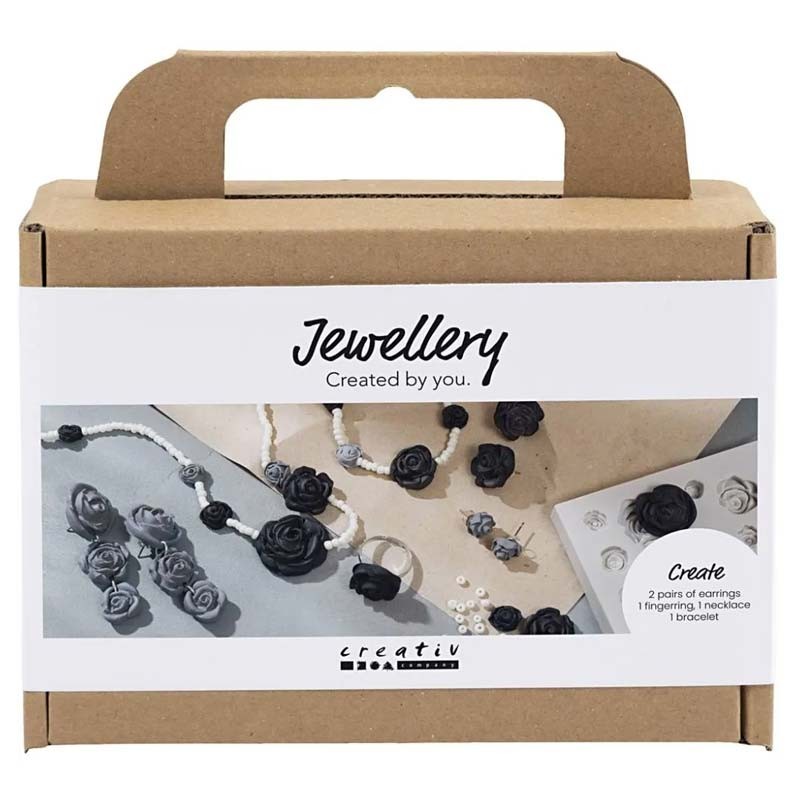 Kit mini bijuterii Black&White