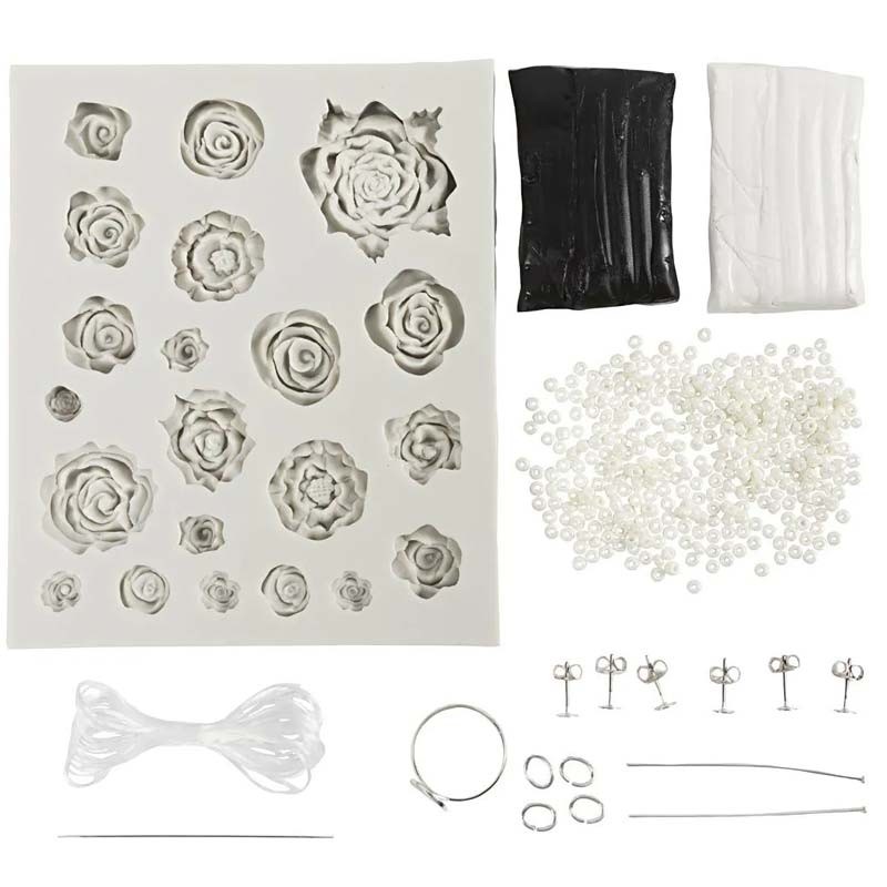 Kit mini bijuterii Black&White