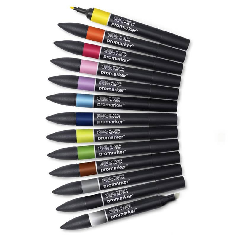 Set 12 Promarker Essentials Winsor & Newton