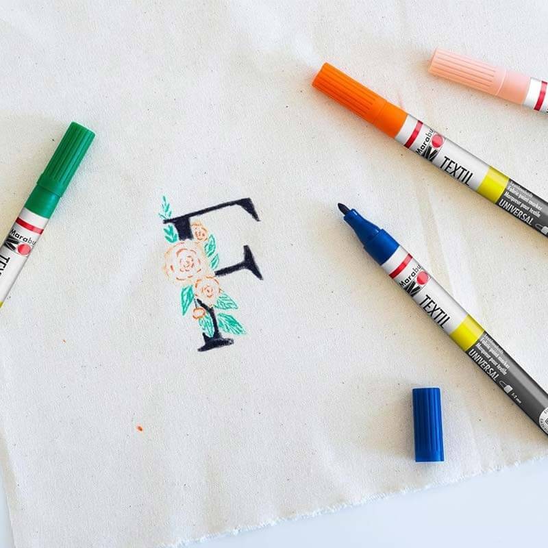 Set 5 markere Textil Painter
