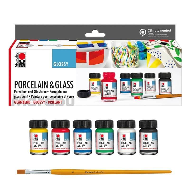 GLASSY スキムボード Set Glass & Porcelain Starter Glossy - PictorShop