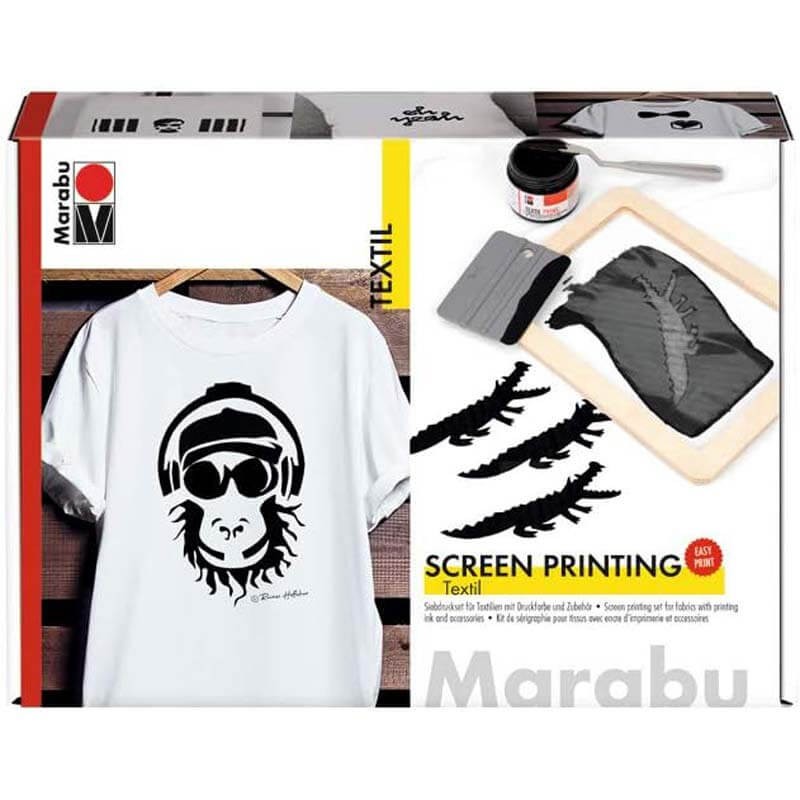 Set serigrafie Screen Printing Marabu