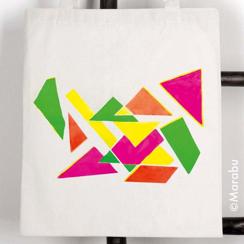 Set pictura textil Neon Marabu