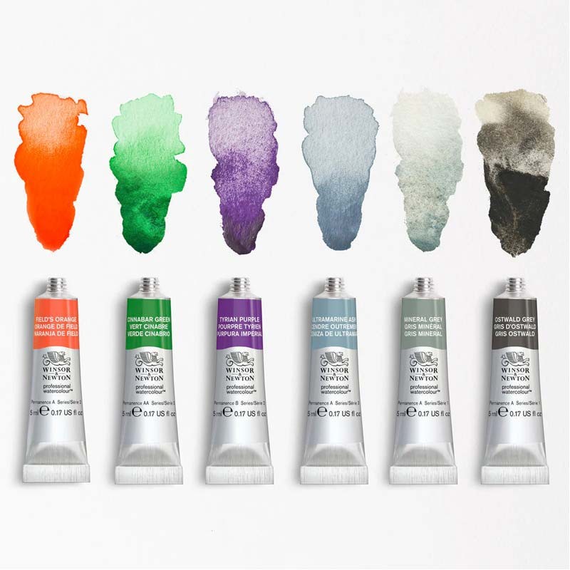 Set acuarela 6x5 ml Professional Revival Winsor&Newton