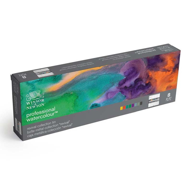 Set acuarela 8 godete Professional Revival Winsor&Newton