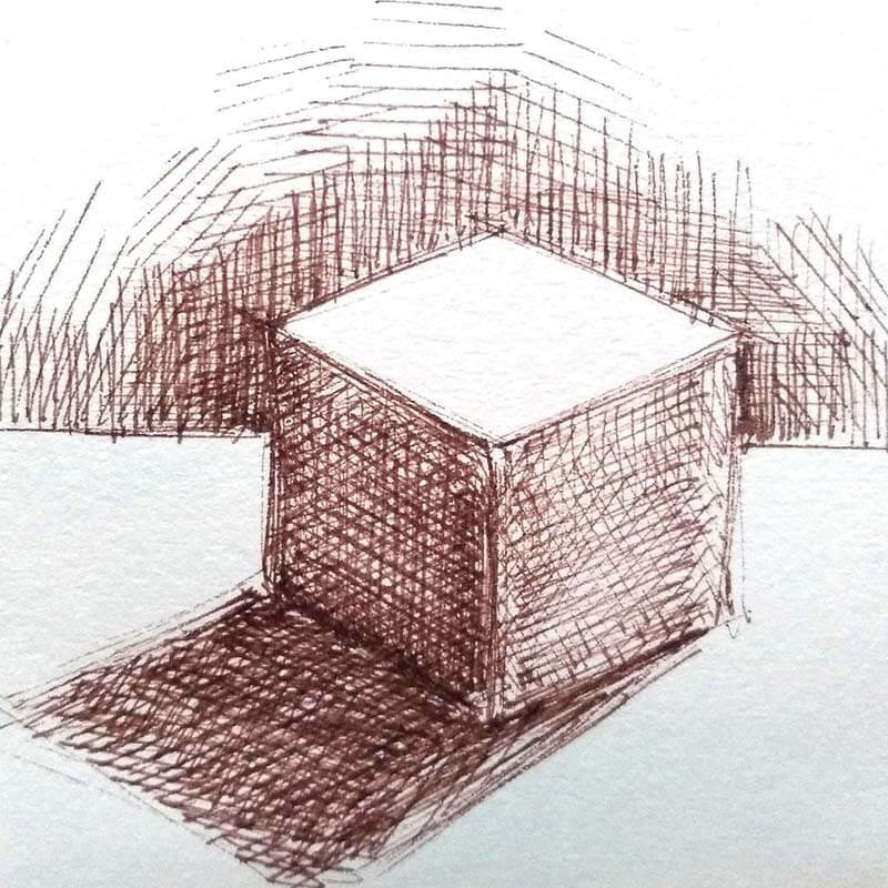 Set 3 fineliner Sepia Winsor&Newton