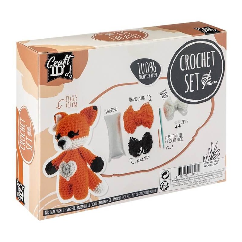 Kit creativ crosetat vulpe
