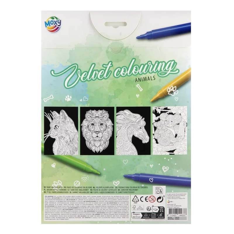 Set coli A4 de colorat Animale