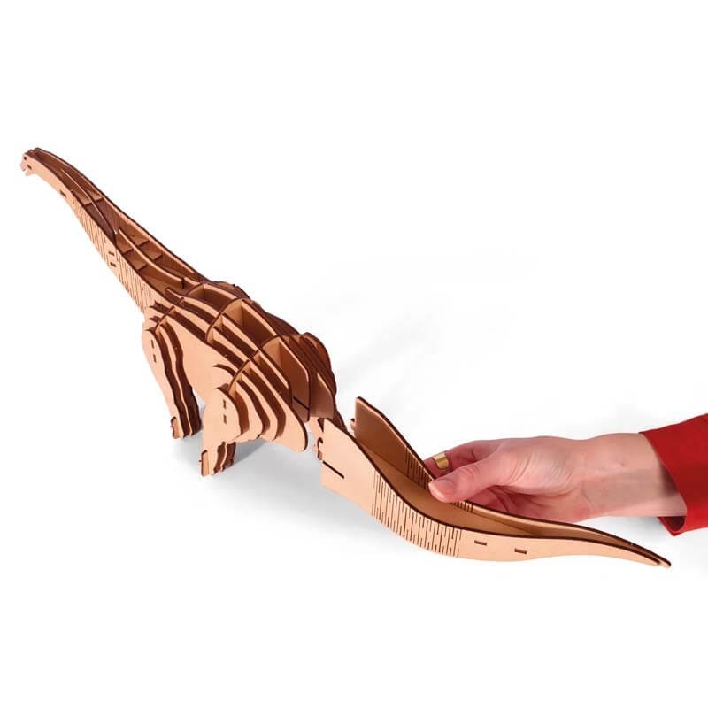 Kit constructie 3D lemn Diplodocus