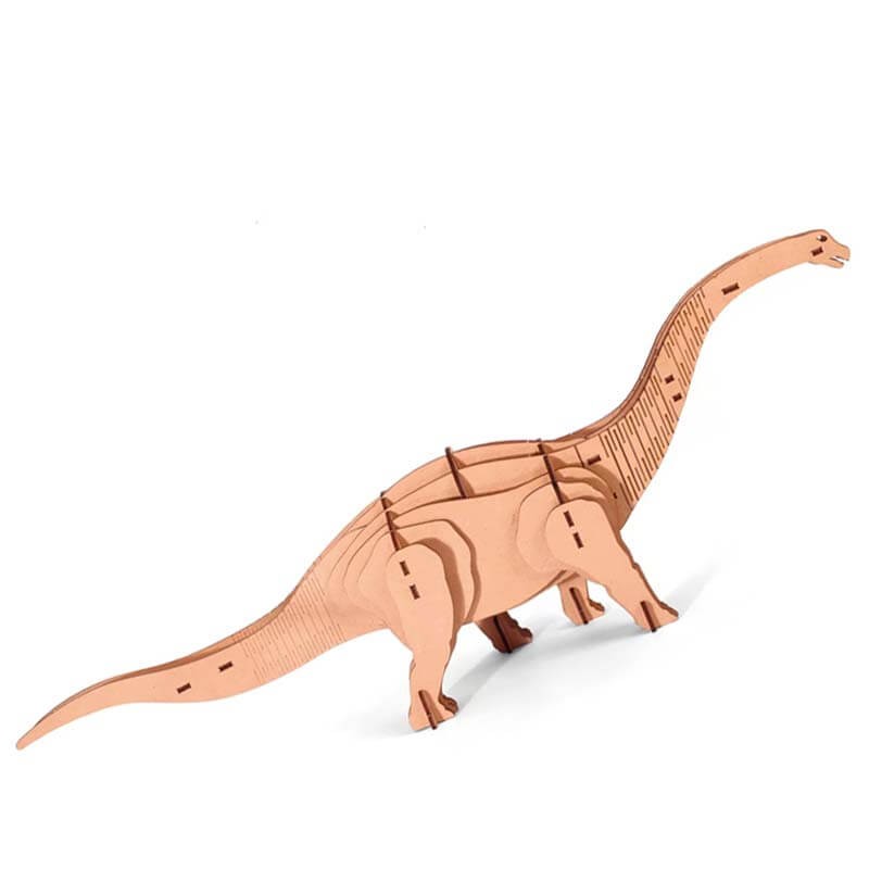 Kit constructie 3D lemn Diplodocus