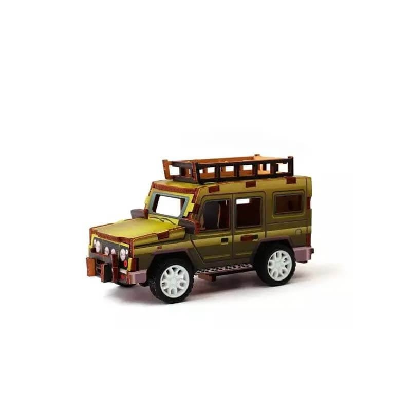 Kit constructie 3D lemn Masina 4X4