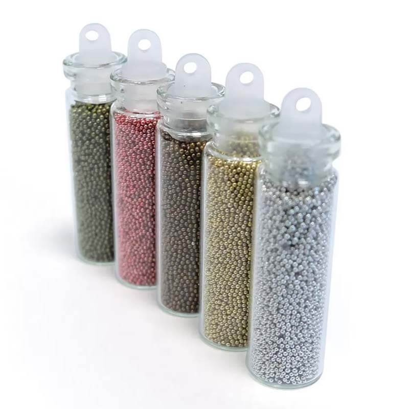 Set creatie margele Metallic