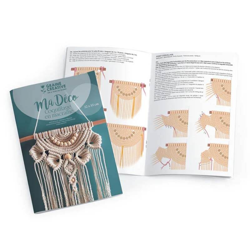 Kit creatie macrame Coquillage