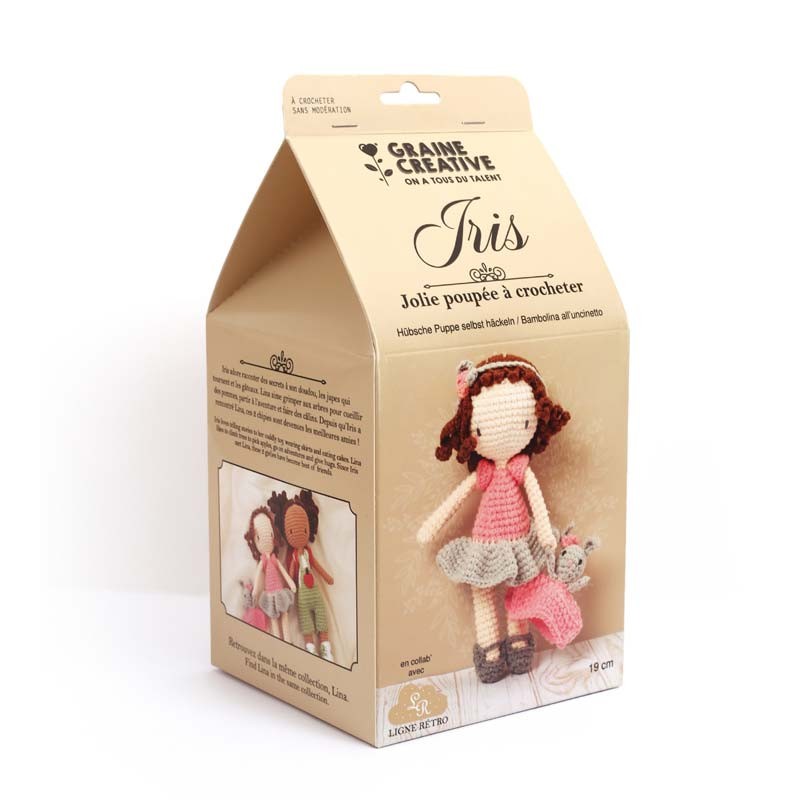 Kit croseta papusa Irisa