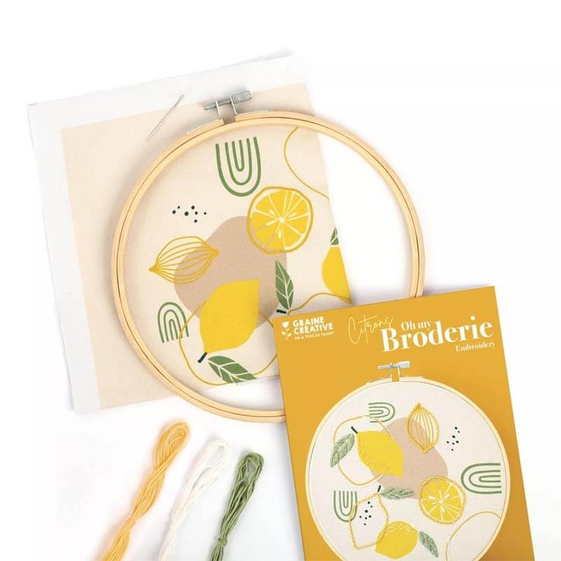 Kit broderie Lemons