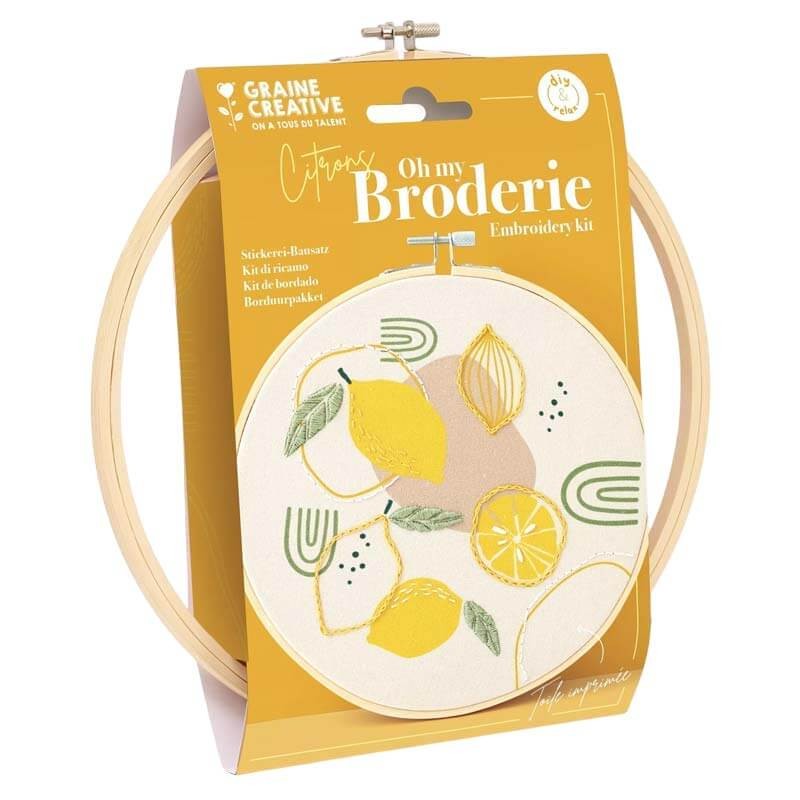 Kit broderie Lemons