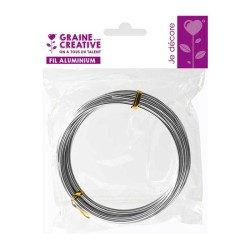 Fir aluminiu 10m x 0.6cm Graine Creative