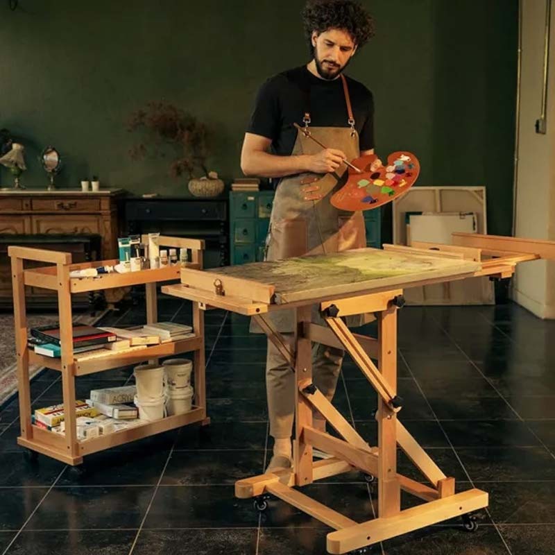 Carucior depozitare materiale Meeden