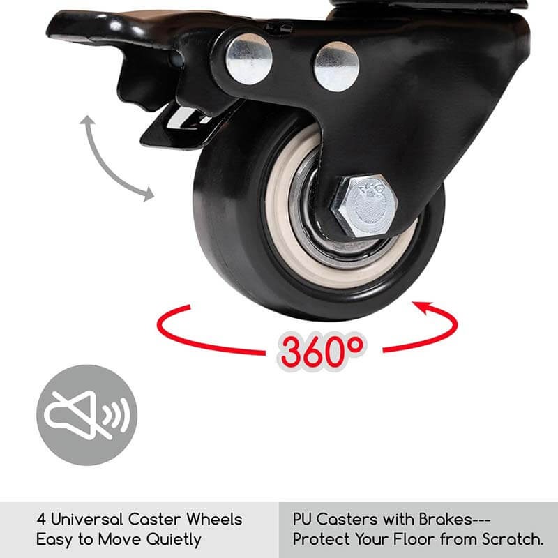Carucior depozitare accesorii Deluxe Meeden