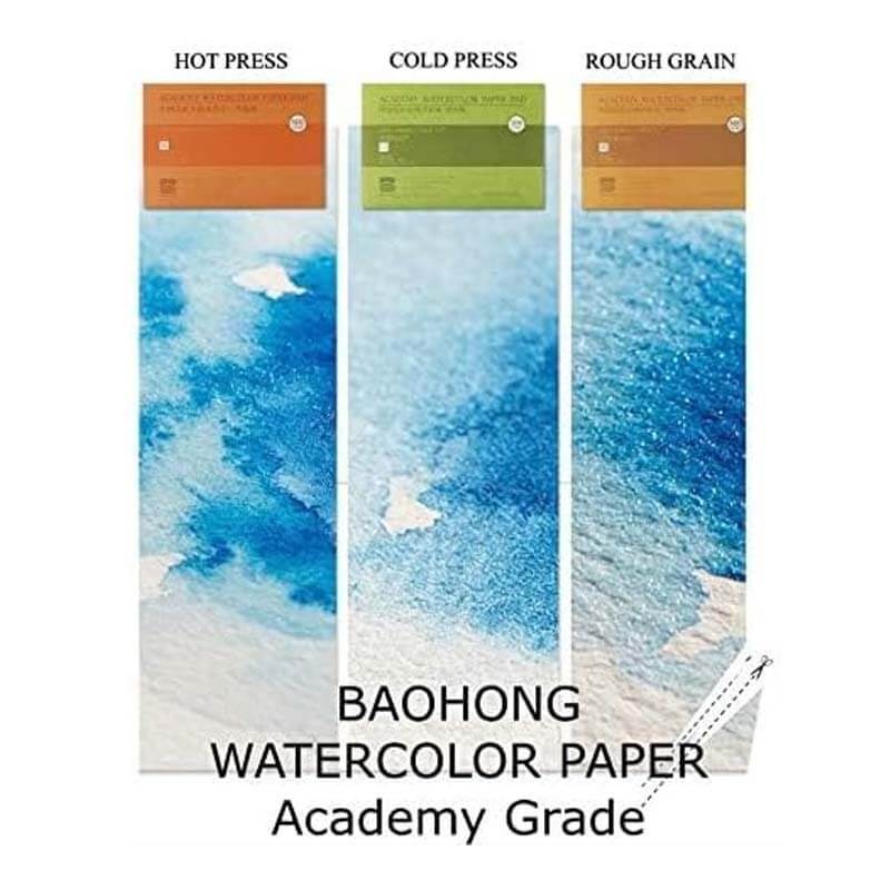 Bloc hartie acuarela Baohong