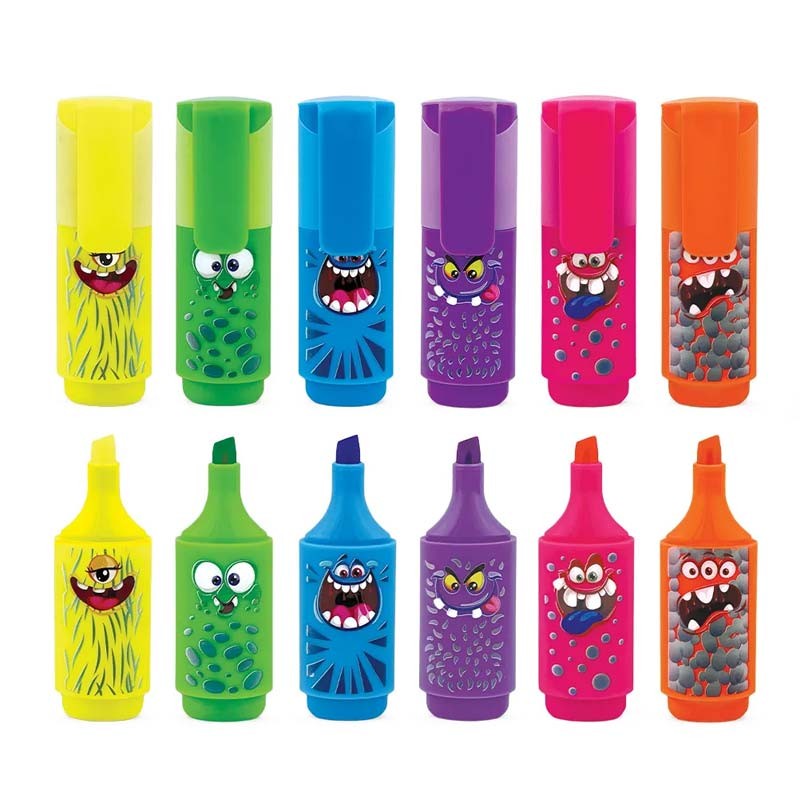 Set 6 evidentiatoare Monster Lebez