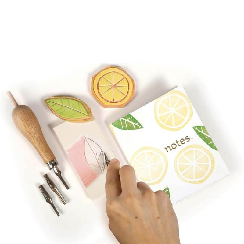 Kit linogravura Linocut Graine Creative