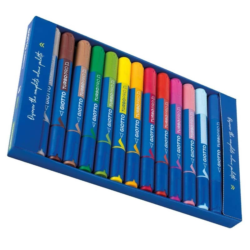 Set 15 markere acuarela Turbo Pro Giotto